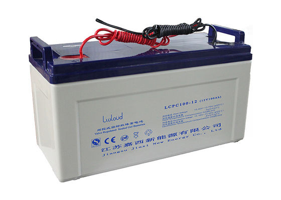 12V 100Ah Deep Cycle Gel Battery LCPC Sealed Maintenance Free