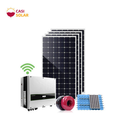 15KW On Grid Solar Power System 400V Stainless Steel Solar Panel Mounts