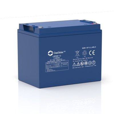 Nano Gel 12v 80ah Agm Deep Cycle Battery For PV Solar Panels