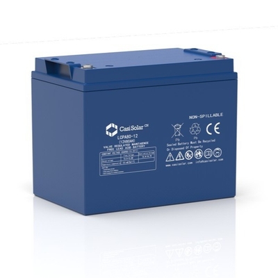 Nano Gel 12v 80ah Agm Deep Cycle Battery For PV Solar Panels