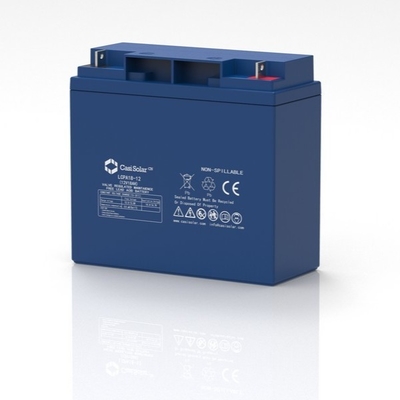 Solar 12v 18ah Deep Cycle Gel Battery For Generator , Back Up Power