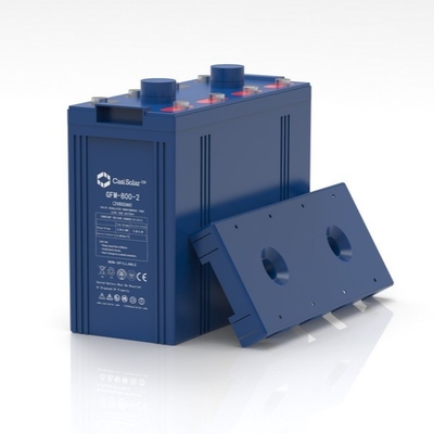 Telecommunication Deep Cycle Gel Battery 2 Volt 800ah Valve Regulated